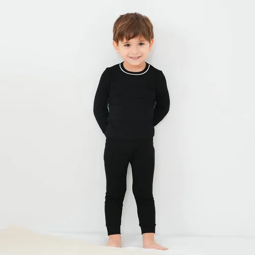 Vista 2 de pureborn Baby Pajamas Set Pjs - Kids Toddler Boy Girl Long Sleeve Snug Fit Cotton Sleepwear 2pcs 18M-7Y