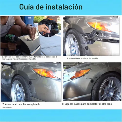 Vista 6 de STETION - Kit de cierre de liberación rápida para parachoques, capó, placa de matrícula de automóvil, 1.25 pulgadas de diámetro, aleación