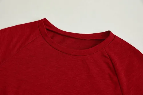 Vista 4 de Apbondy Camisas casuales de manga larga con cuello redondo y rayas sueltas