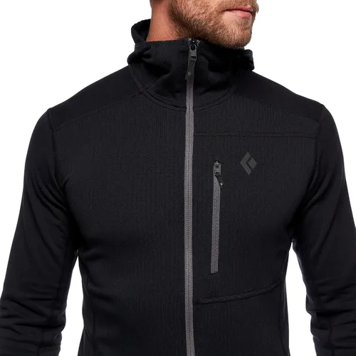 Vista 5 de Black Diamond Coefficient - Sudadera con capucha de forro polar de manga larga para hombre