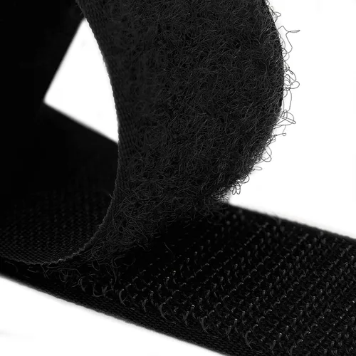 Vista 3 de Country Brook Design - Gancho y bucle negro de 1/2 pulgada para coser, 5 yardas
