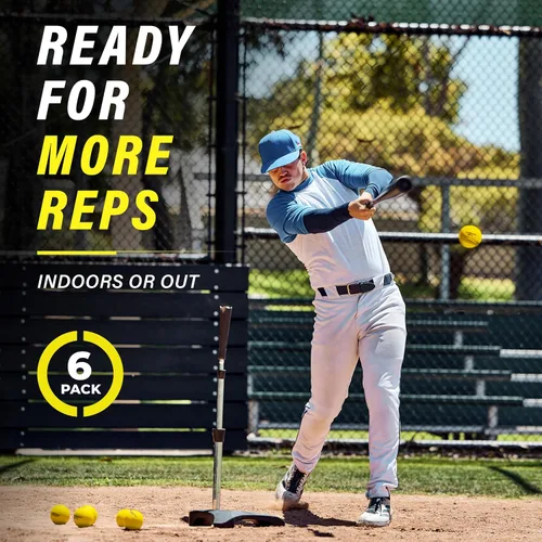 Vista 6 de GoSports 16 oz Weighted Training Baseballs, 6 Pack - Choose Standard or PRO
