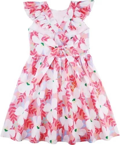 Vista 169 de Vestido de verano para niña, de algodón, con diseño floral