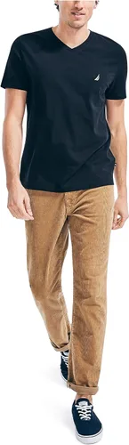 Vista 2 de Nautica Camiseta con cuello en V con logotipo de clase J para hombre