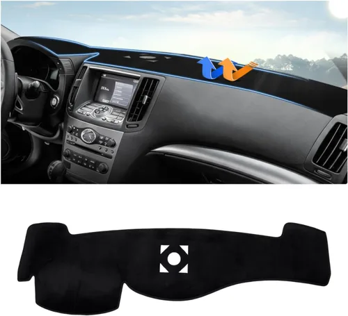 Vista 40 de Autorder Cubierta de salpicadero para Hyundai Sonata 2009 2010 Accesorios Dash Cover Upgrade Flannel Dash Mat Parasol Protector de rayos UV