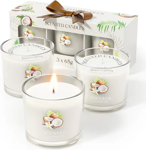 Vista 26 de CHILLFLAME Velas perfumadas de regalo para mujer, juego de regalo de velas para ella, 6 velas votivas perfumadas, regalos de cumpleaños