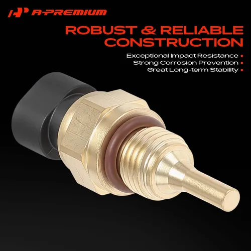 Vista 3 de A-Premium Sensor de temperatura del refrigerante del motor [2 pines] compatible con Ram 2500 2011-2018/2020, 3500 2011-2019/2021, 4500