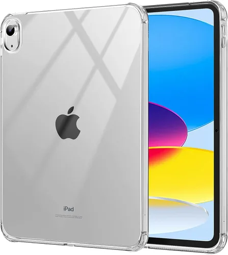 Vista 10 de BLOSOMEET Funda transparente para iPad de 9ª/8ª/7ª generación 2021/2020/2019 de 10.2 pulgadas con protector de pantalla de vidrio templado y soporte