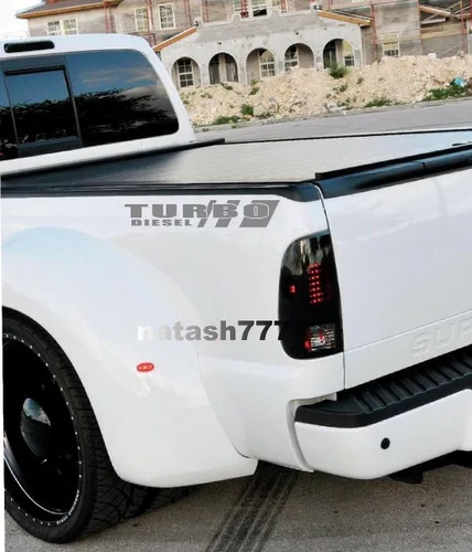 Vista 3 de Adhesivo deportivo para camión turbo diésel 4x4 (negro)