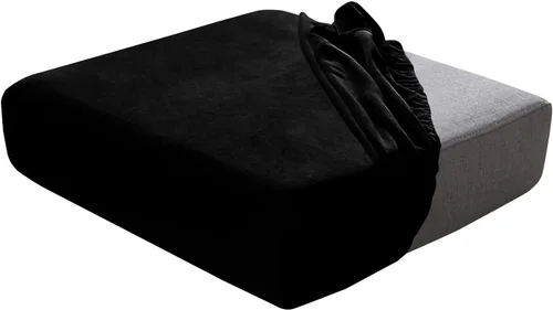 Vista 53 de Juego de fundas de cojín para asiento de sofá, fundas de cojín de terciopelo elástico, repuesto para cojines individuales con tela elástica Aguacate