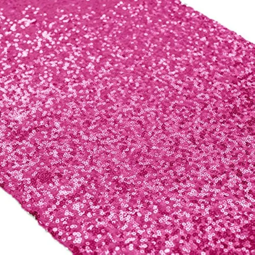 Vista 43 de ShinyBeauty Camino de mesa negro de 12" x 108" Camino de mesa de lentejuelas Camino con purpurina para mesa Camino de mesa de otoño Camino de mesa