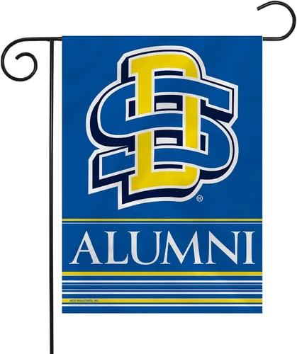 Vista 23 de Rico Industries NCAA Alumni - Bandera de jardín de doble cara de 13 x 18 pulgadas
