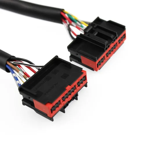 Vista 2 de Arnés adaptador de espejos de remolque de 8 pines a 22 pines para Ford F150 2015-2018, adaptador de espejo de remolque, arnés de conversión