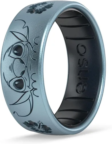 Vista 13 de Enso Rings Colección de anillos de silicona Lilo & Stitch de Disney, diseño cómodo y flexible
