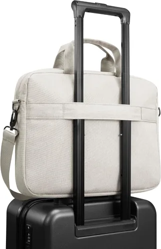 Vista 9 de Lenovo Funda para laptop de 16 pulgadas T210 (ECO), resistente al agua, con acolchado protector de EVA, compartimentos dobles, correa de viaje