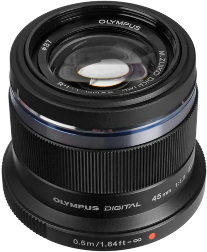 Vista 2 de Olympus Lente intercambiable de 45mm f1.8 para micro cámaras Olympus/Panasonic