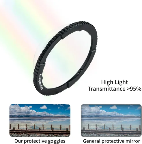 Vista 4 de Protectores de lente X4 - Compatible con Insta360 X4 - Cubierta de vidrio premium - Protector de lente - 2 piezas