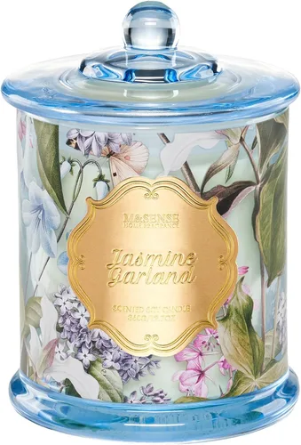 Vista 13 de M&SENSE Velas de Cítricos para el Hogar Aromáticas, Vela de Soja Orgánica Natural de 12.7oz 75 Horas de Larga Duración de Combustión Lenta, Vela