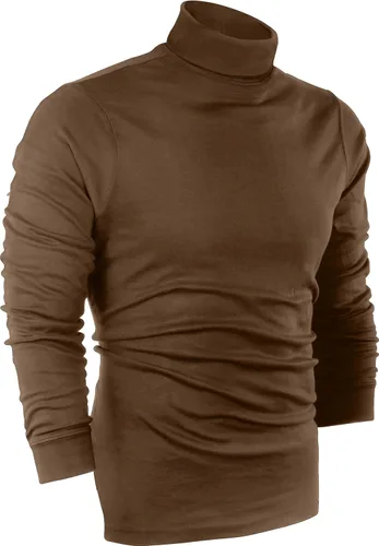 Vista 19 de Utopia Wear Turtleneck Men Slim Fit UPF 50+ Lightweight Pullover Sweater Long Sleeves Top