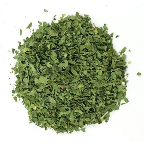 Vista 3 de Hojas de alholva secas de Aiva (Kasuri Methi) (3.5 onzas) - Origen indio, hierba premium para cocinar y condimentar