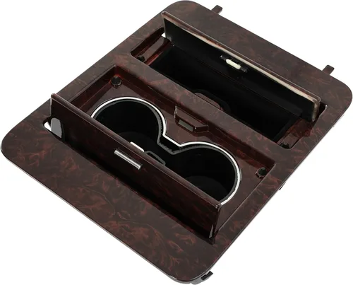 Vista 5 de Soporte para tazas compatible con Chevy Silverado/GMC Sierra 2009-2014 Reemplazo para consola central de grano de madera 23164631 compatible