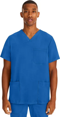 Vista 12 de Healing Hands Purple Label - Camiseta médica para hombre, ajuste moderno Negro