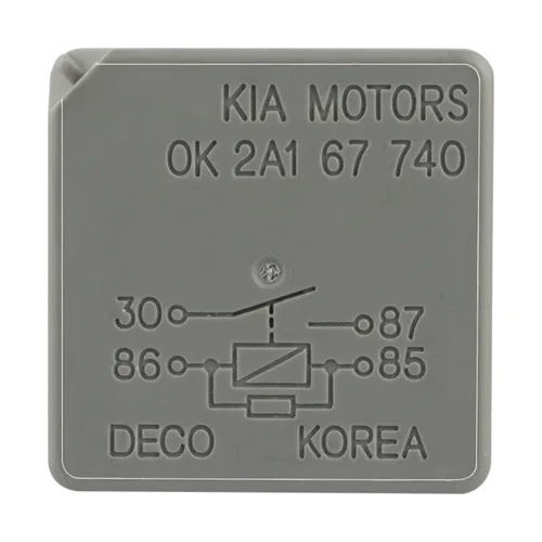 Vista 2 de OK2A167740 12VDC 4Pins 40A 1 Forma A Control de Compresor de Conexión Rápida Fusible Relé de arranque SPST Compatible con 15328864 PW853596 12193604
