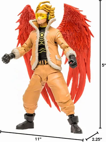 Vista 11 de McFarlane Toys - Figuras My Hero Academia 7IN WV6 - Hawks