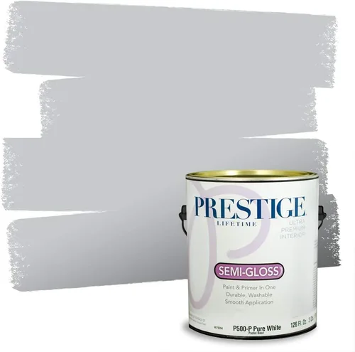 Vista 96 de Prestige Paints - 2 en 1, pintura base y pintura de exterior, P400-D-SW7053