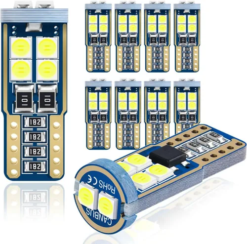 Vista 10 de 31MM Festoon DE3175 3175 6428 6000K Bombillas LED extra brillantes blancas para luces interiores de coche, placa, mapa, domo, maletero, puerta, luz