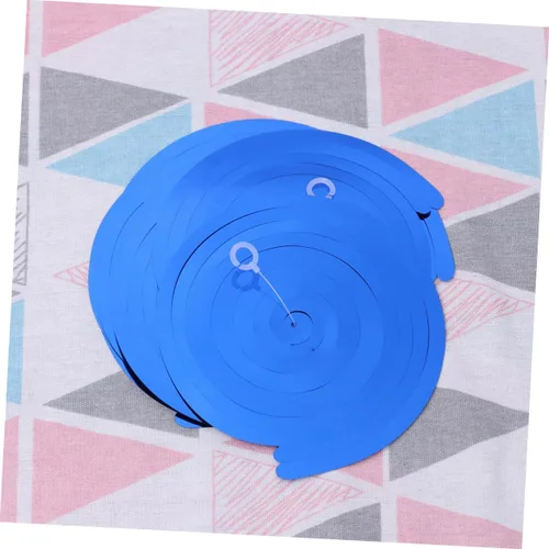 Vista 5 de Amosfun Decoraciones de remolinos, 30 unidades, mariposas decorativas para decoración de océano, adorno de cubierta, espirales para fiesta