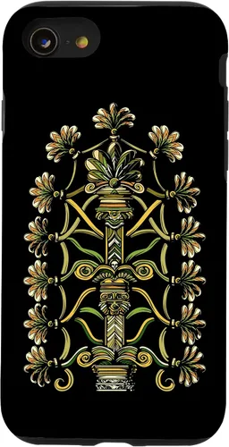 Vista 18 de Funda para iPhone 14 Pro Max Anunnaki Aliens Árbol de la Vida Símbolo Antiguo Geometría Sagrada