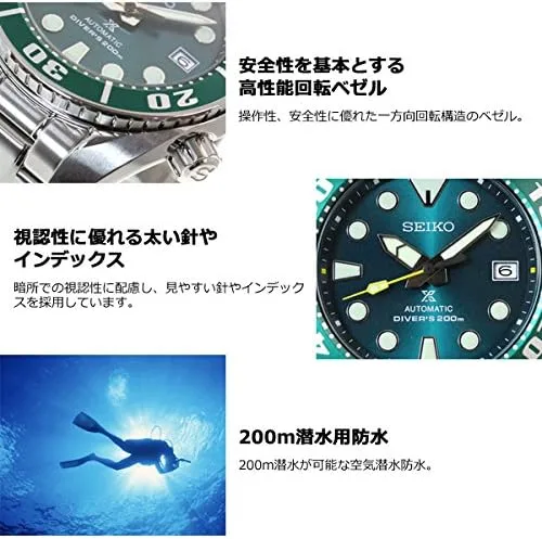 Vista 4 de SEIKO Prospex Limited Modelo Diver Scuba Sumo SZSC004 Mens Japón Importación, Buzo