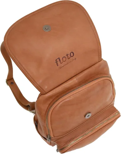 Vista 5 de Livorno Mochila de piel de grano completo