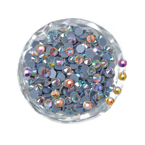 Vista 37 de LPBeads 10000 unidades de diamantes termoadhesivos SS6 amatista con parte trasera plana, gemas de diamantes de imitación de cristal redondas