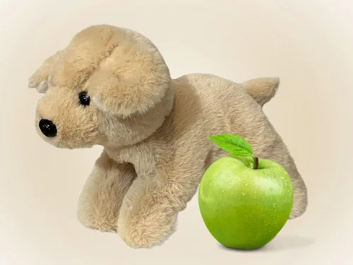 Vista 2 de Jolitee Golden Retriever - Animales de peluche suaves para abrazar, 9.5 x 7 pulgadas, el mejor animal de peluche aturdido, animal cachorro