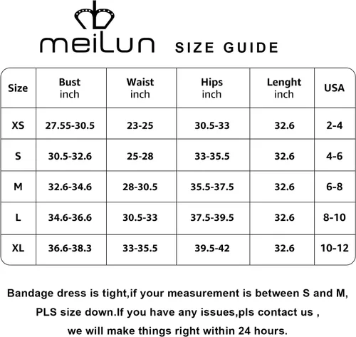 Vista 6 de meilun Hight Neck Cut Out Bandage Dress Mini Formal Party Gowns Wedding Guest Dress for Women