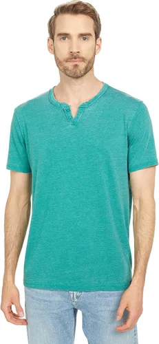 Vista 36 de Lucky Brand Venice Burnout - Camiseta de cuello con muesca y dos botones para hombre
