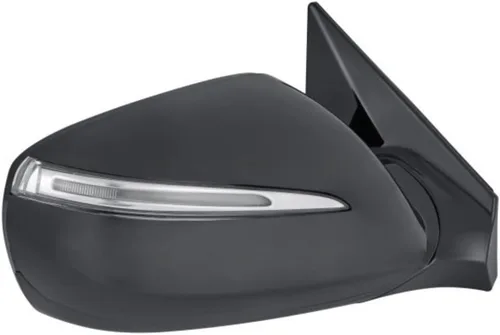 Vista 7 de Para Hyundai Santa Fe Sport 2013 14 15 16 2017 Espejo de puerta lateral del conductor Vista trasera Exterior Potencia Calentado w/luz