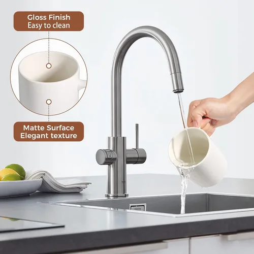 Vista 5 de ComSaf Juego de 6 tazas de café de cerámica, taza de café grande de 14 onzas, taza de té para oficina y hogar, taza de porcelana con asa
