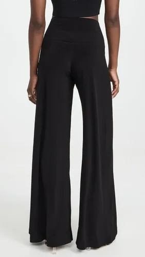 Vista 3 de Norma Kamali Pantalones de elefante para mujer