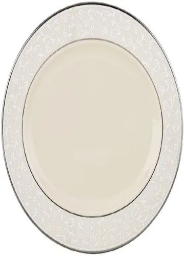 Vista 10 de Lenox Pearl Innocence Rimmed, Tazón de pasta/sopa, marfil