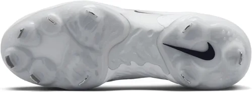 Vista 2 de Nike Alpha Huarache Elite 4 Low - Botines de béisbol para hombre, color blanco y negro, EE. UU