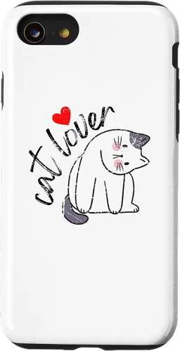 Vista 13 de Funda para iPhone 15 con diseño lindo para amantes de los gatos felinos de animales domésticos para hombres y mujeres