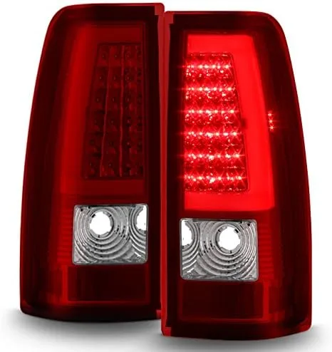 Vista 8 de AKKON - Para luces traseras GMC Sierra 1999-2006/1999-2002 Chevy Silverado Carcasa negra
