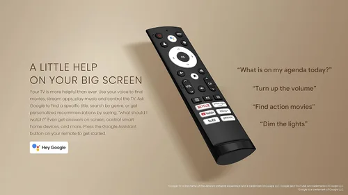 Vista 7 de Hisense ULED 4K Premium 65U6H Quantum Dot QLED Series Smart Google TV de 65 pulgadas, Dolby Vision Atmos, control remoto por voz, compatible
