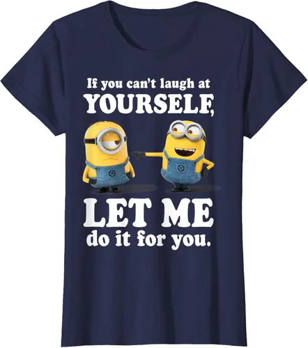 Vista 40 de Camiseta gráfica de Minions de Mi villano favorito: Ríete de ti mismo Negro