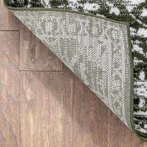 Vista 53 de Well Woven - Alfombra tejida estilo vintage con diseño de medallón, 68 x 120 cm