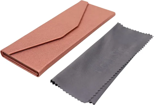 Vista 171 de Real Sic Funda para lentes de sol para hombres y mujeres, soporte magnético plegable para lentes de sol, inspirado en el color sólido