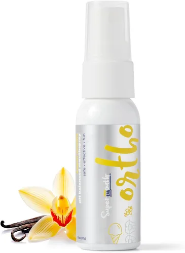 Vista 6 de SuperMouth Ortho - Aerosol bucal con prebióticos y xilitol para frenos y alineadores, estimulación de la respiración, sin azúcar, equilibrio de pH